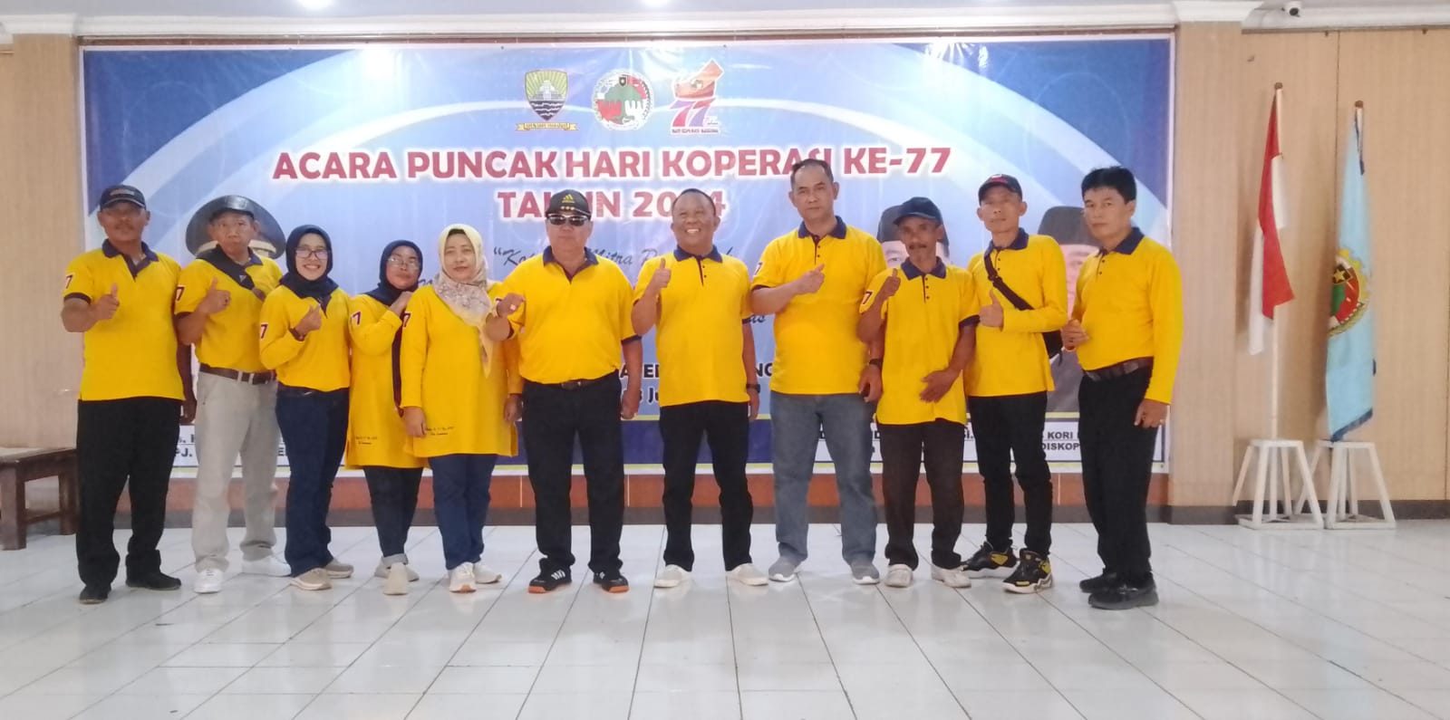 Dekopinda Sumedang gelar Perayaan Hari Koperasi ke-77th