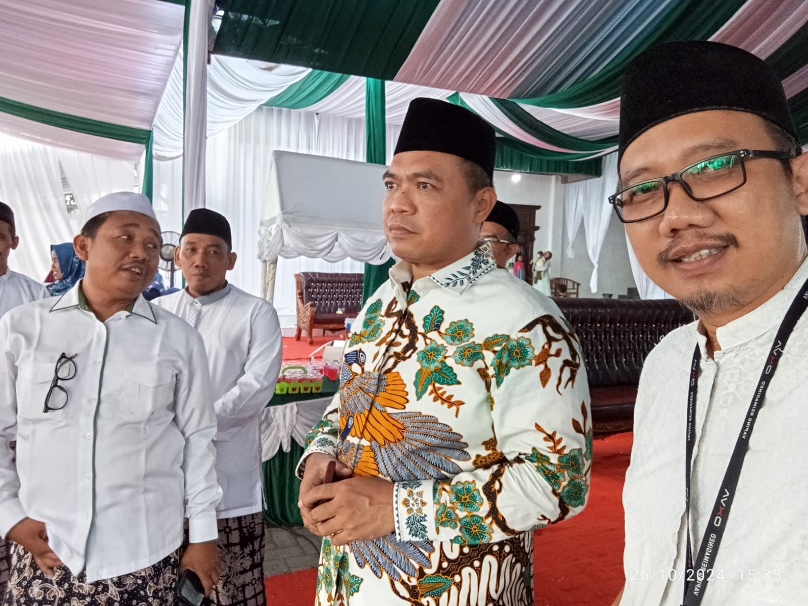Ketua DPRD Kabupaten Tangerang sambangi Green House Tanaman Cabe Pesantren Technopreneur As-Shofa.