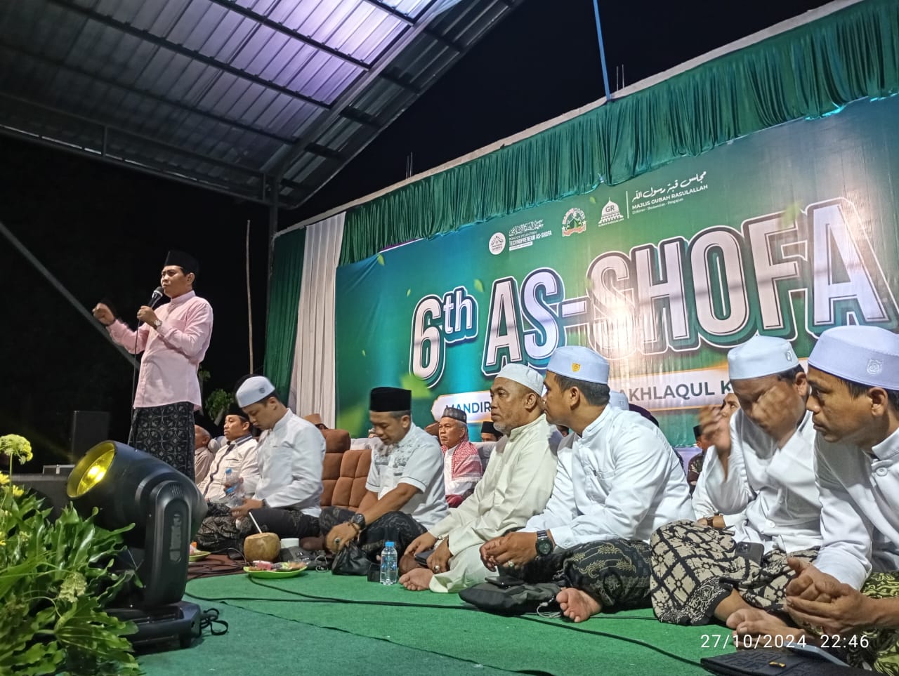 Milad Akbar ke-6 As-Shofa Hadirkan Penceramah Viral Abah Anza.