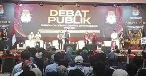 Debat Publik Kedua : 4 Paslon Pilkada 2024, Adu Gagasan Program Andalannya Untuk Sumedang