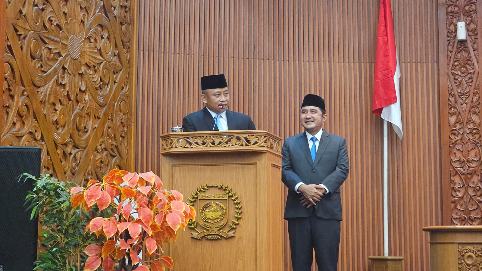 DPRD Kota Depok Gelar Sidang Paripurna Resmikan Supian – Chandra Pimpin Kota Depok