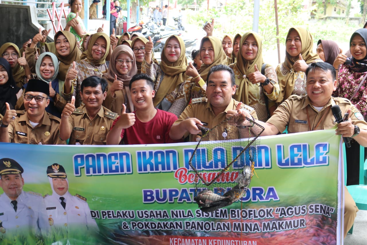 Agus Sena : Inspirator Petani Milenial yang sukses Budidaya Ikan Nila di Blora