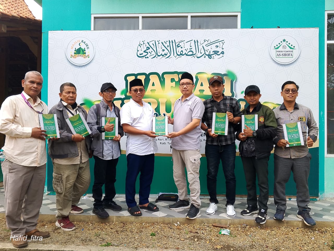 Pondok Pesantren Technopreneur As Shofa Antusias dengan Kehadiran Forum Wartawan Rajeg. 