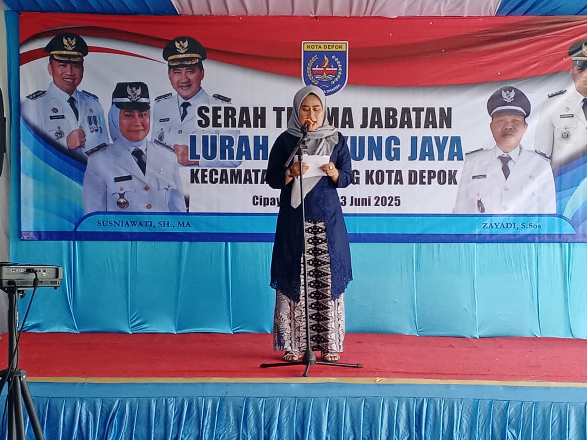 SERAH TERIMA JABATAN KELURAHAN CIPAYUNG JAYA, KECAMATAN CIPAYUNG 