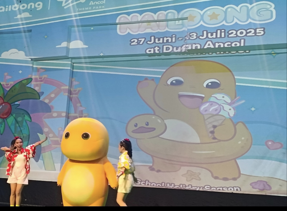 Ancol Taman Impian Bersama Nailong yang Hadir di Dufan Selama Liburan Sekolah dari 27 Juni hingga 13 Juli 2025