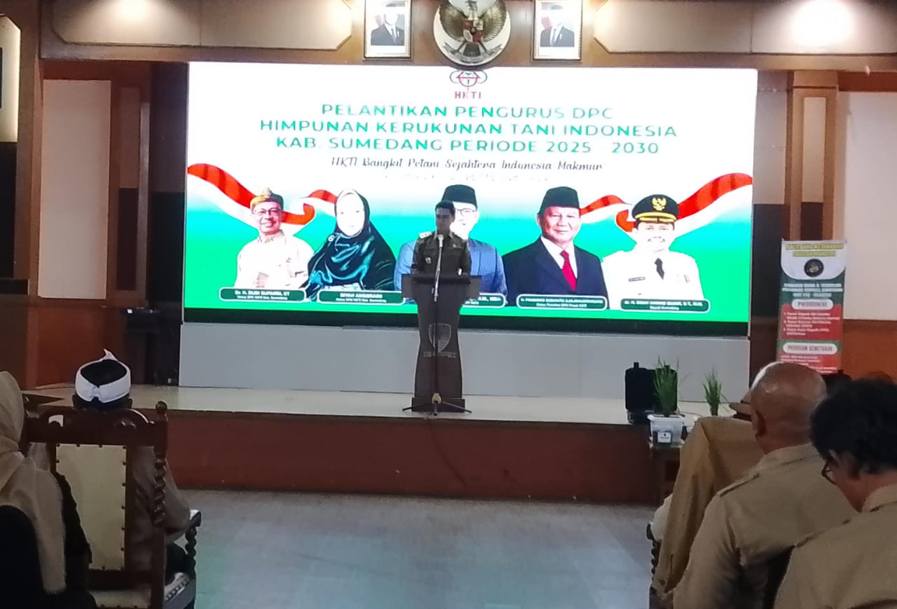 Pemkab Sumedang Siap Berkolaborasi Bersama HKTI Satukan Langkah Majukan 5 Fokus Terobosan Baru