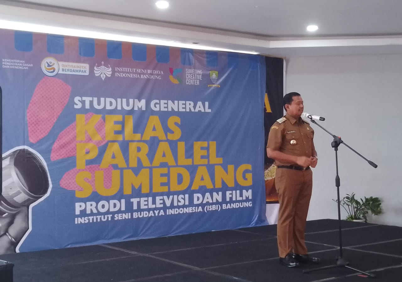 Bupati Sumedang Buka Kuliah Perdana Kelas Paralel ISBI Bandung di GCC Sumedang