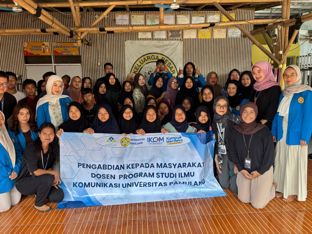 Cegah Hoaks, Dosen UNPAM beri Edukasi Literasi Media di Yayasan Roemah Tawon Tangerang