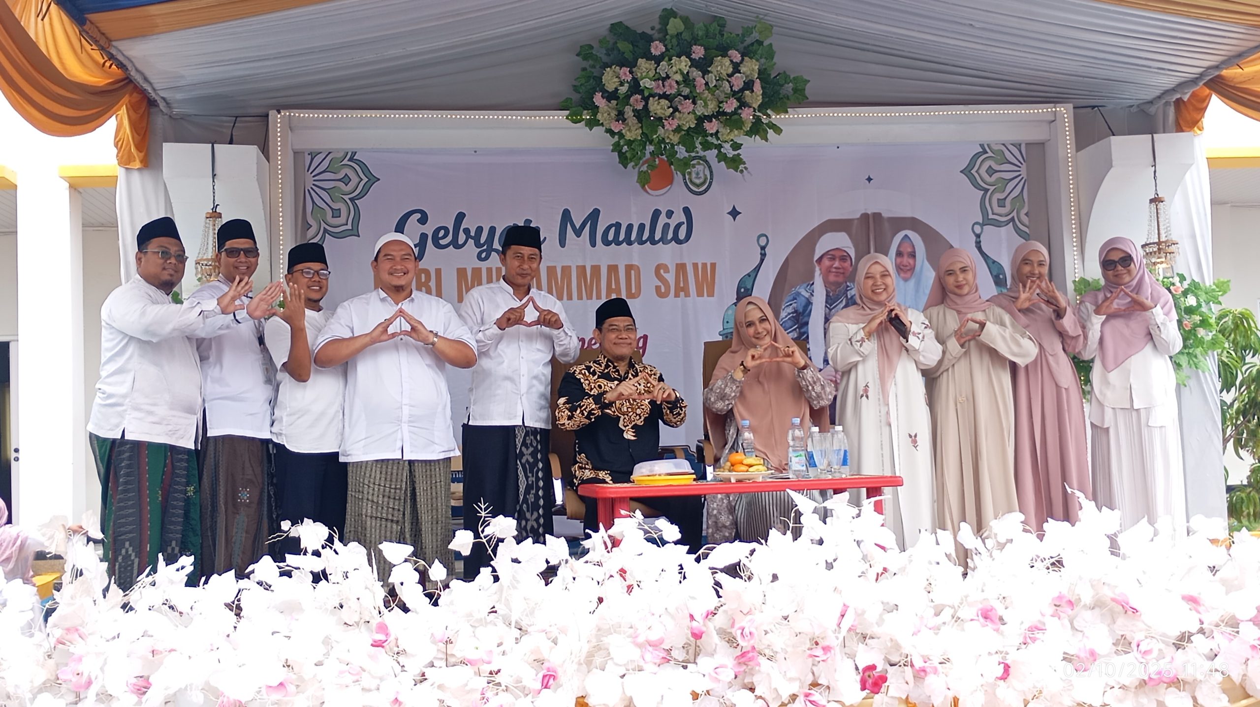 AA Hadi dan Che Che Kirani Hadir Sukseskan Acara Gebyar Maulid di Sekolah Islam Terpadu Auladi Islami Kecamatan Rajeg