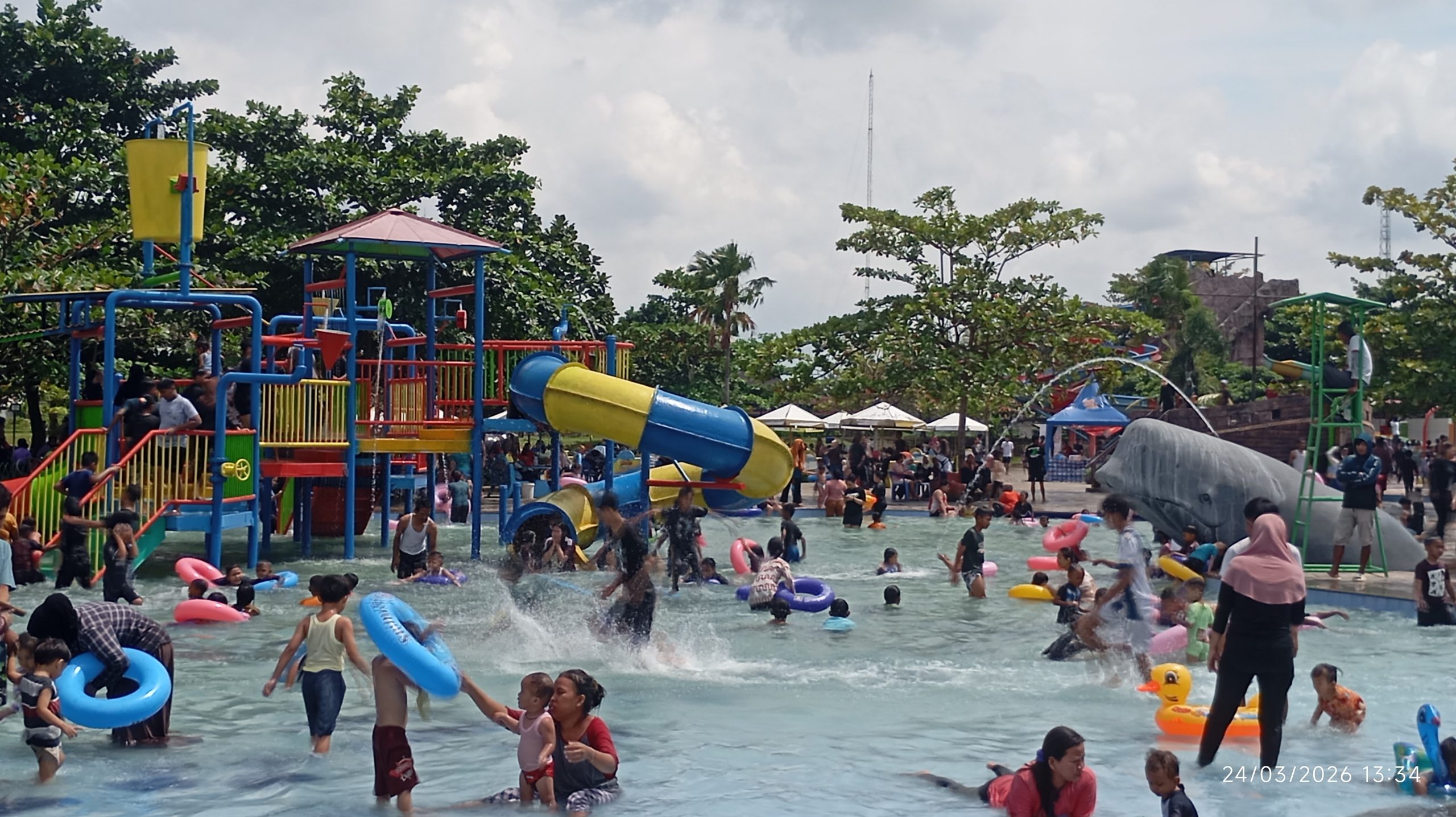 Fun Park Rajeg jadi Tujuan Wisata Libur Lebaran