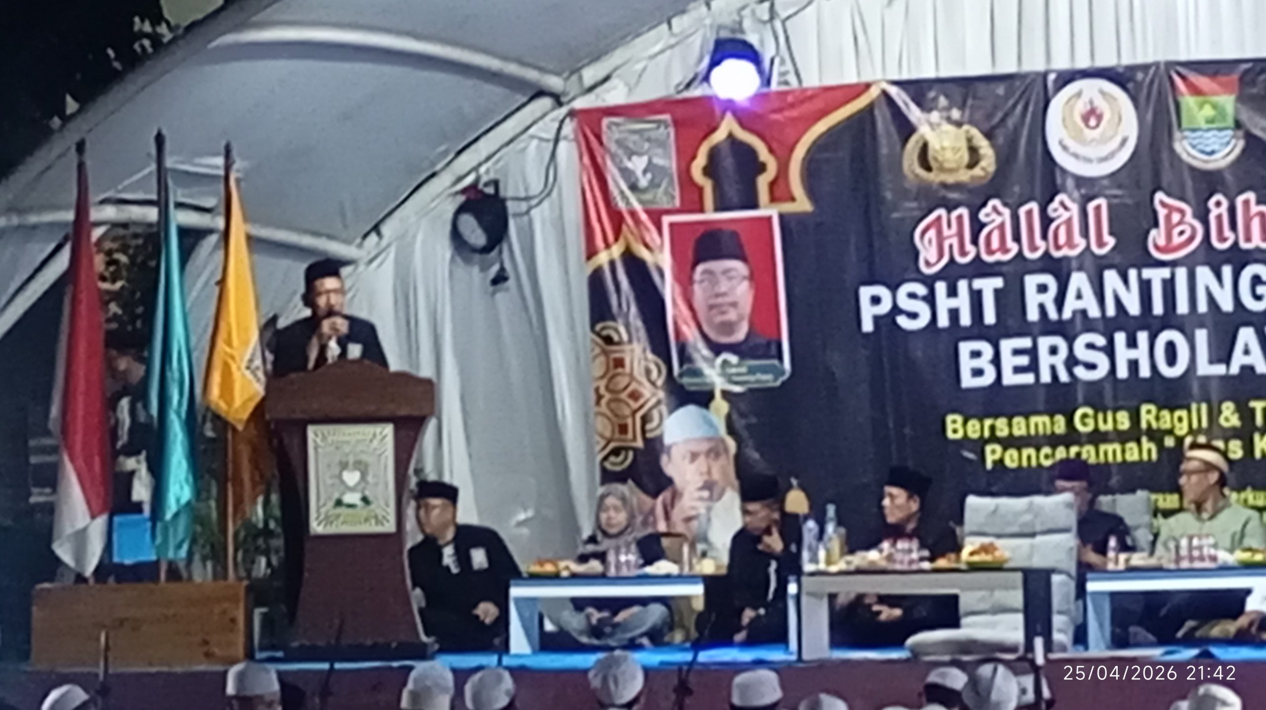 PSHT Ranting Rajeg Gelar Halal Bihalal dan Bersholawat