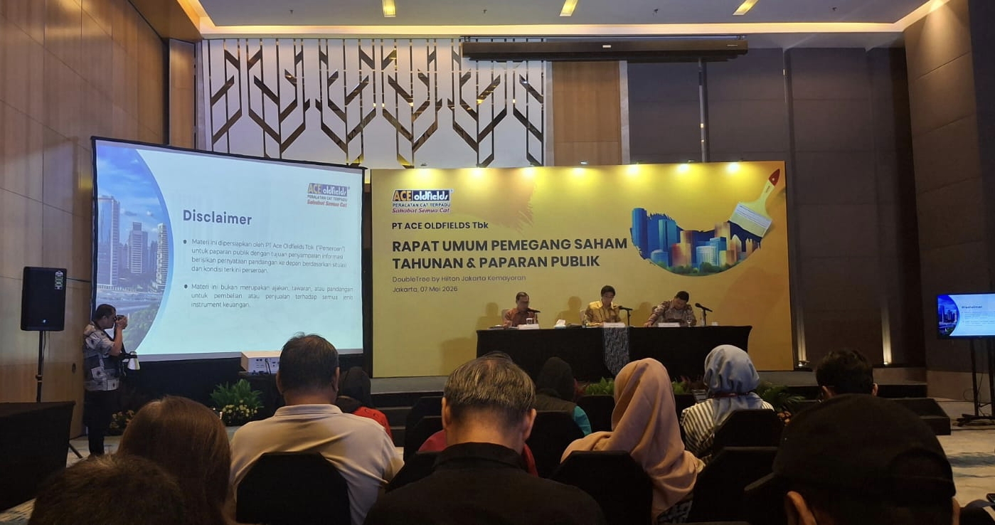 Rapat umum Pemegang Saham Tahunan dan Paparan Publik PT. Ace Oldfields Tbk