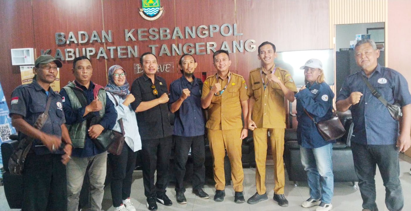 Kesbangpol Sambut Baik Kehadiran Pengurus Baru DPD SWI Kabupaten Tangerang