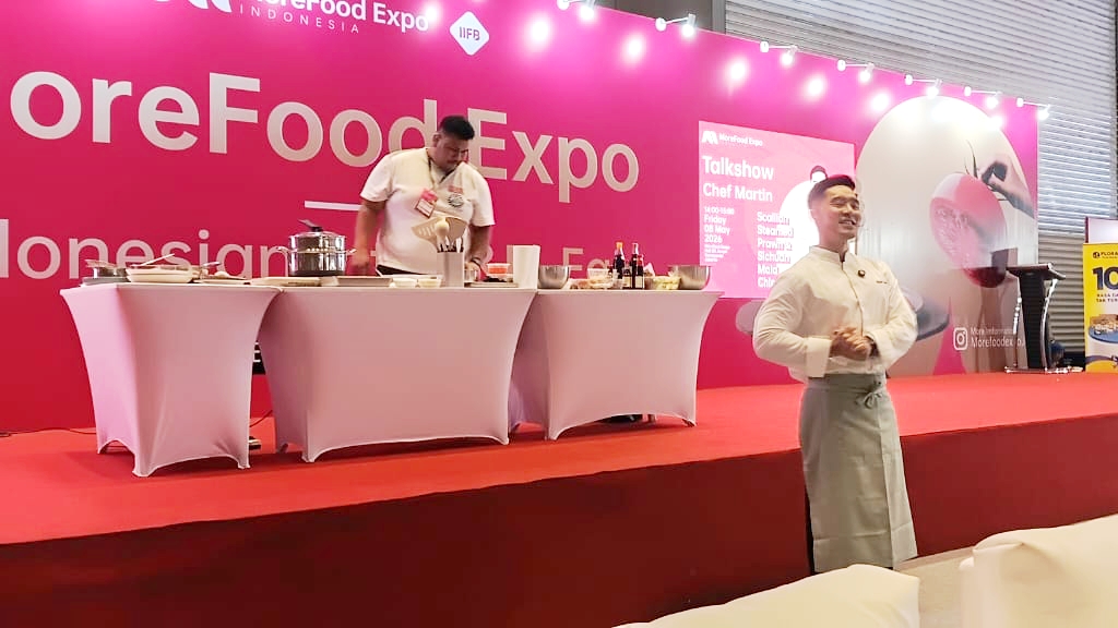 Chef Martin Natadipraja Hadirkan Kelas Memasak Kuliner Tiongkok di MoreFood Expo Indonesia 2026