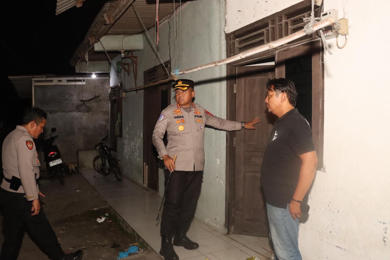 Kapolresta Tangerang Cek TKP Mayat Tukang Cilok di Cikupa
