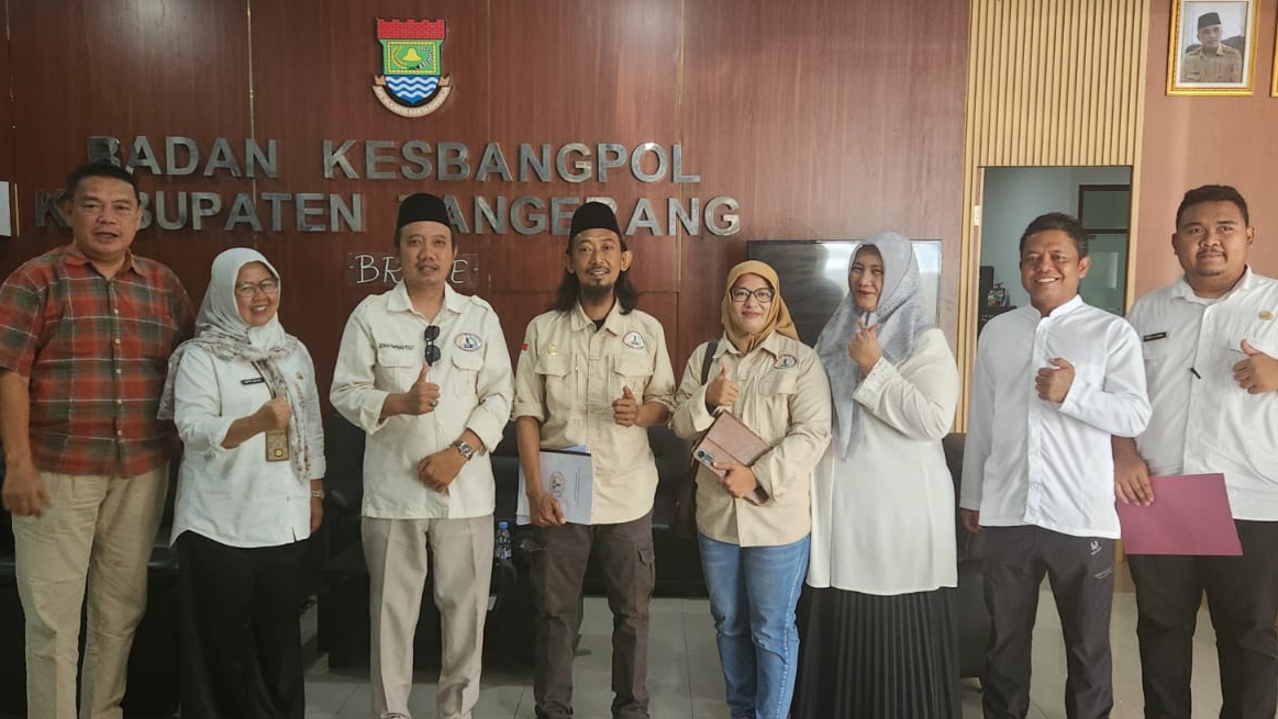Kesbangpol Undang DPD SWI Kabupaten Tangerang Paparan Informasi Organisasi